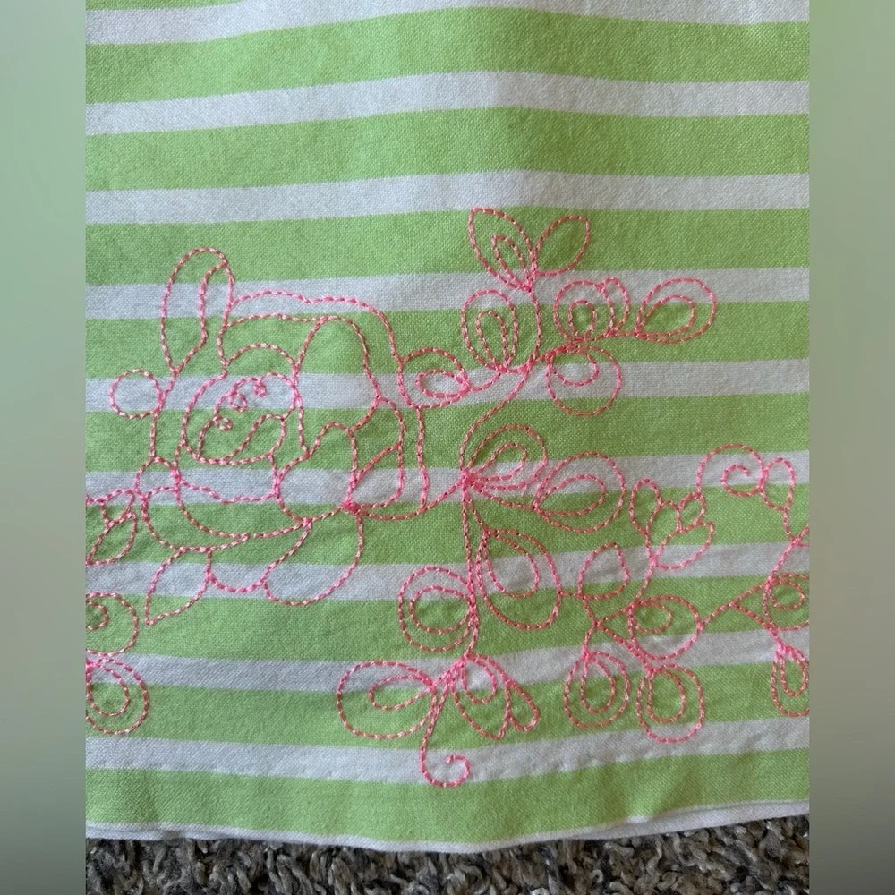 Lady Hagen striped embroidered golf skort size 10 - Picture 3 of 10